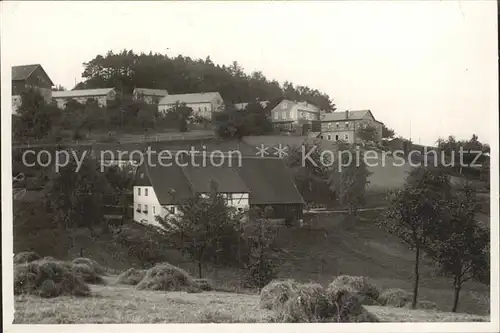 Weissig Struppen Dorfansicht / Struppen /Saechsische Schweiz-Osterzgebirge LKR