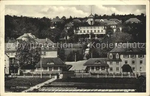 Bad Gottleuba Berggiesshuebel Heilstaette der Landesversicherungsanstalt Kat. Bad Gottleuba Berggiesshuebel