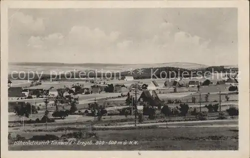 Zinnwald Georgenfeld Dorfansicht Kat. Altenberg