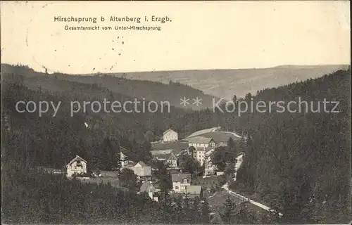 Hirschsprung Unter  Hirschsprung Kat. Altenberg