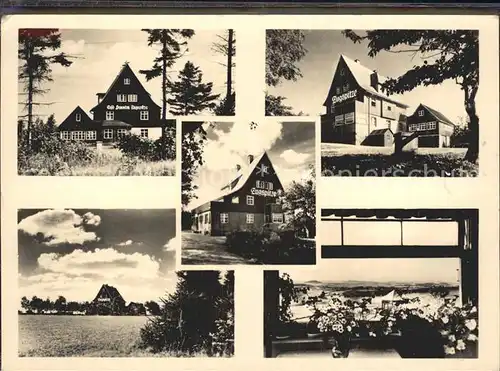 Waldidylle Fremdenhof Zugspitze Kat. Altenberg