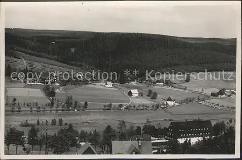 Rehefeld Zaunhaus Dorfansicht Kat. Altenberg