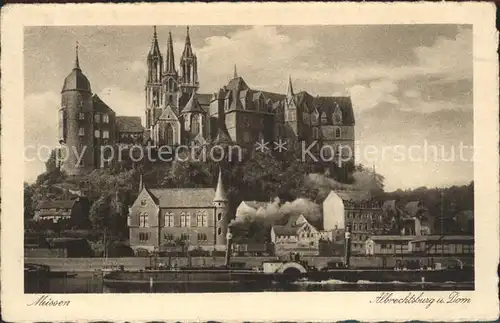 Meissen Elbe Sachsen Albrechtsburg Dom Kat. Meissen