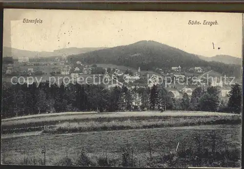 Baerenfels Erzgebirge  Kat. Altenberg