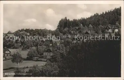 Baerenfels Erzgebirge  Kat. Altenberg