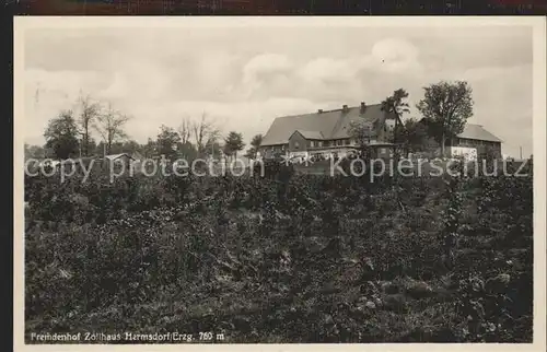 Hermsdorf Erzgebirge Fremdenhof Zollhaus Kat. Hermsdorf Osterzgebirge