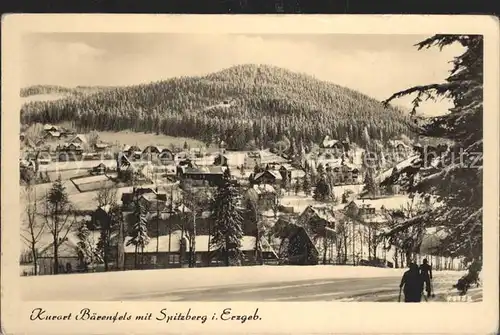 Baerenfels Erzgebirge Spitzberg Kat. Altenberg