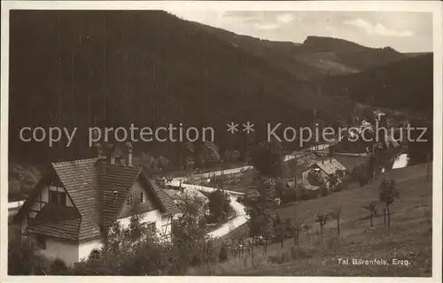 Baerenfels Erzgebirge  Kat. Altenberg