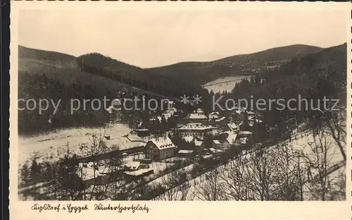 Kipsdorf Wintersportplatz Kat. Altenberg