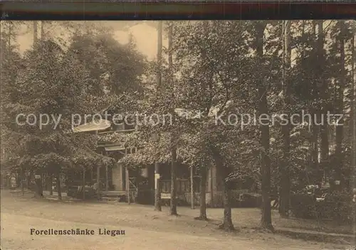 Liegau Augustusbad Forellenschaenke Kat. Radeberg