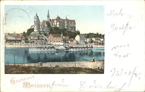 Meissen Elbe Sachsen Koenigliche Albrechtsburg Kat. Meissen