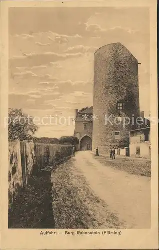 Jonsdorf Auffahrt Burg Rabenstein Kat. Kurort Jonsdorf