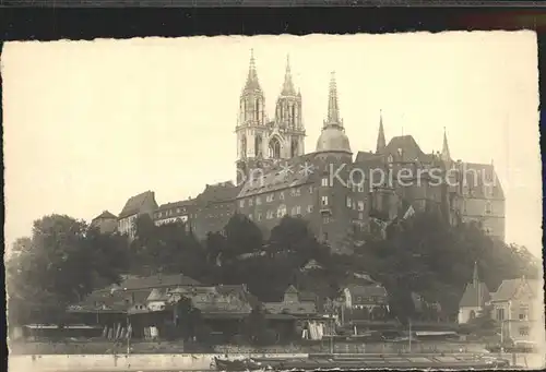 Meissen Elbe Sachsen Albrechtsburg und Dom Kat. Meissen