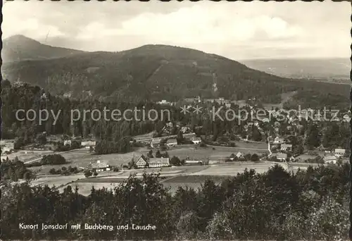 Jonsdorf Buchberg Lausche Kat. Kurort Jonsdorf