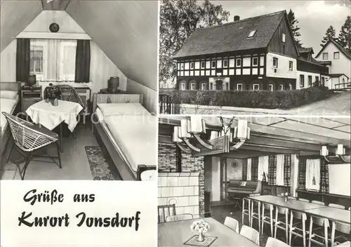 Jonsdorf Landesverbandsheim Haus Gertrud  Kat. Kurort Jonsdorf