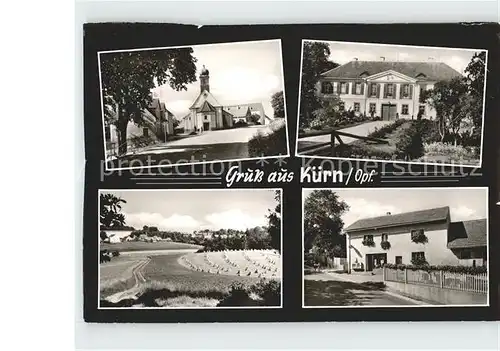 Kuern Oberpfalz Schloss Kirche Kat. Bernhardswald