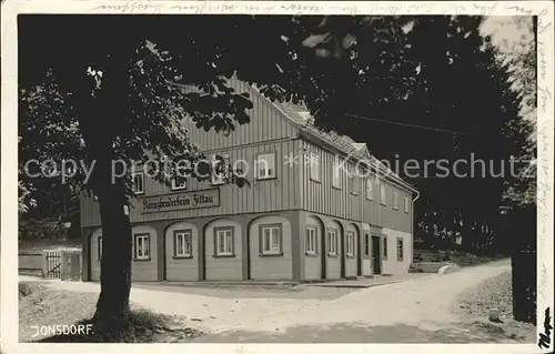 Jonsdorf Kreuzbruderheim Zittau Kat. Kurort Jonsdorf