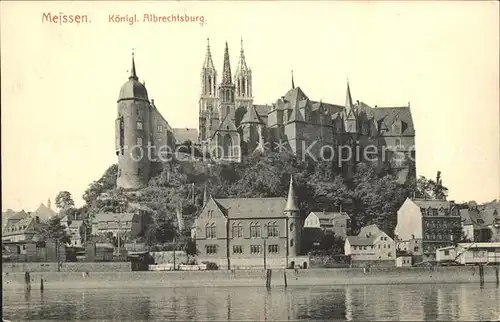 Meissen Elbe Sachsen Koenigliche Albrechtsburg Kat. Meissen