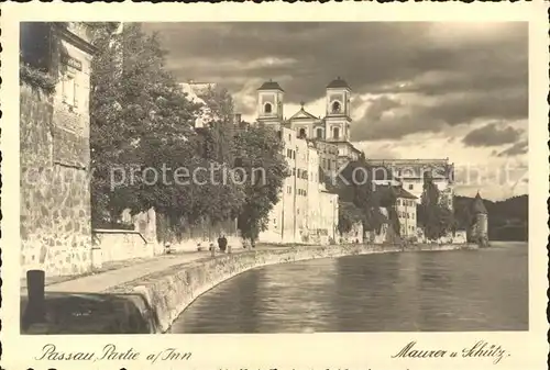 Passau Mauer und Schuetz Kat. Passau