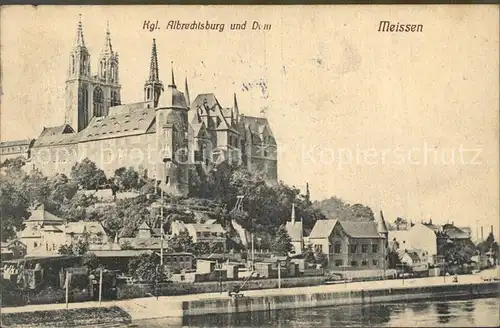 Meissen Elbe Sachsen Albrechtsburg Dom Kat. Meissen