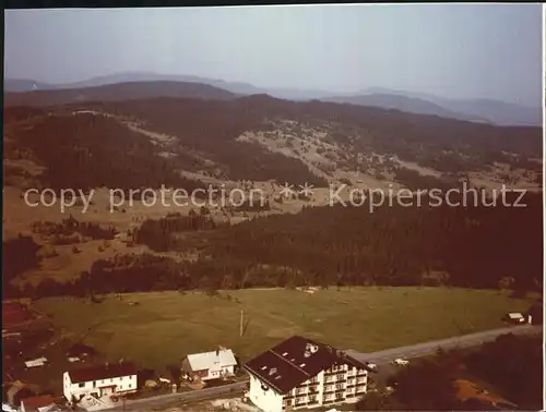 Mitterfirmiansreut Hotel Almberg Fliegeraufnahme Kat. Philippsreut