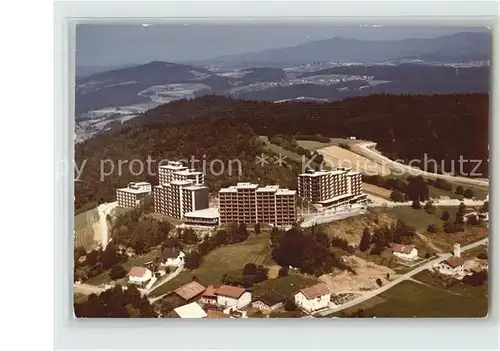 Geyersberg Wald Klinik Schloss Wolfstein Fliegeraufnahme Kat. Freyung