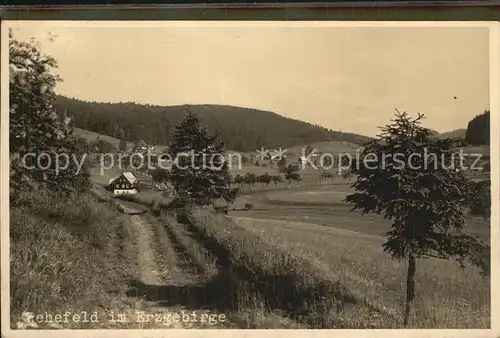 Rehefeld Zaunhaus Ortsansicht Kat. Altenberg