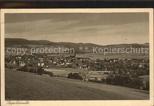 Dippoldiswalde Osterzgebirge Ortsansicht Kat. Dippoldiswalde