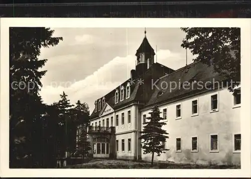 Berggiesshuebel Paul Linde Haus Kat. Bad Gottleuba Berggiesshuebel