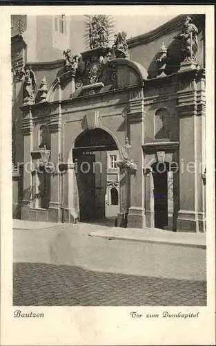 Bautzen Tor Domkapitel Kat. Bautzen