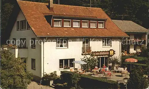 Schoenau Schwarzwald Cafe Pensino Goldmann  Kat. Schoenau im Schwarzwald