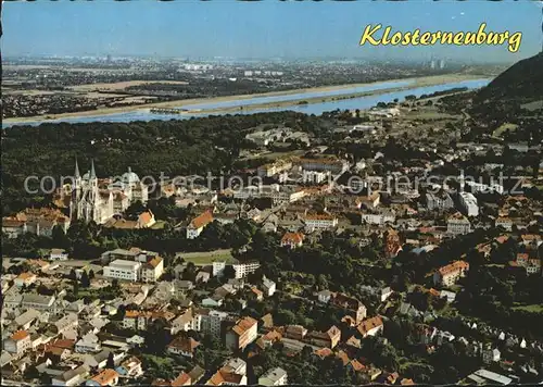 Klosterneuburg Fliegeraufnahme Augustiner Chorherrenstift  Kat. Klosterneuburg