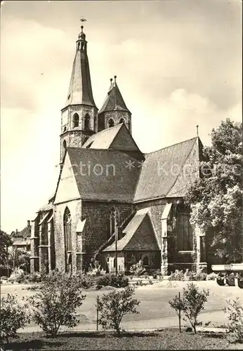 Nordhausen Thueringen Kirche  Kat. Nordhausen Harz