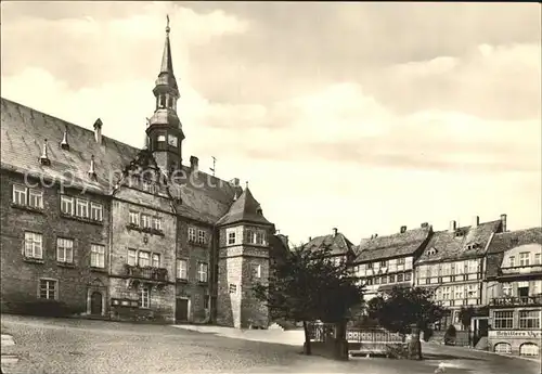 Blankenburg Harz Markt Rathaus  Kat. Blankenburg