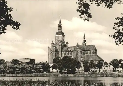 Stralsund Mecklenburg Vorpommern Marienkirche  Kat. Stralsund