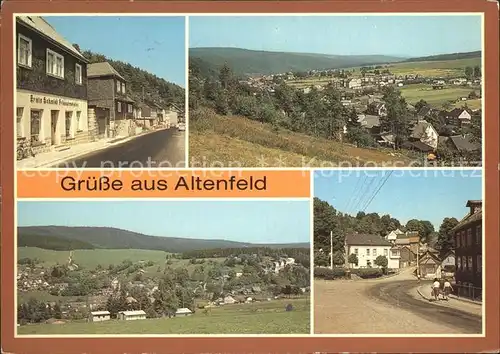 Altenfeld Thueringen Grundstrasse Markt  / Altenfeld /Ilm-Kreis LKR