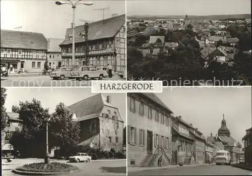 Harzgerode Markt Schloss Oberstrasse  Kat. Harzgerode