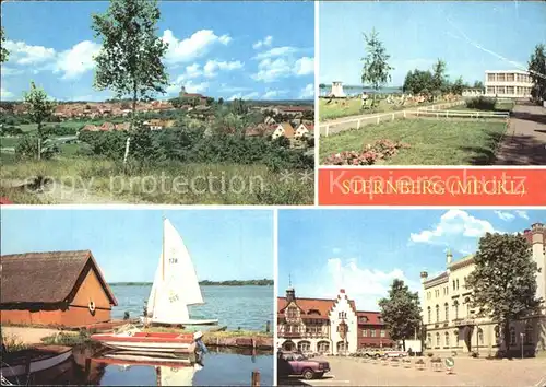 Sternberg Mecklenburg Bad Konsum Strandgaststaette See Rathaus  Kat. Sternberg Mecklenburg