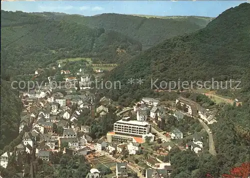 Bad Bertrich Fliegeraufnahme Parksanatorium Dr. Schiche Kat. Bad Bertrich