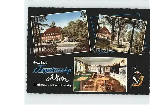 Ploen See Hotel Fegetasche Gastraum Kat. Ploen