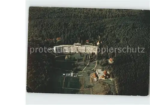 Sandbach Hessen Ernst Ludwig Sanatorium Fliegeraufnahme Kat. Breuberg