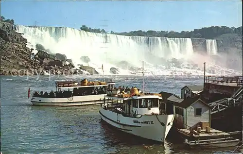 Niagara Falls New York Maid of the mist Kat. Niagara Falls