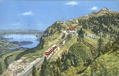 Rigi Staffel und Kulm mit Zugersee / Rigi-Staffel /Bz. Schwyz