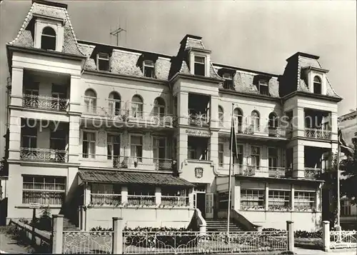 Heringsdorf Ostseebad Usedom Erholungsheim Gioseppe di Vittorio Kat. Heringsdorf