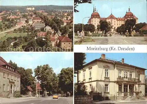 Moritzburg Sachsen Schloss Kaethe Kollwitz Platz Rathaus Kat. Moritzburg Dresden