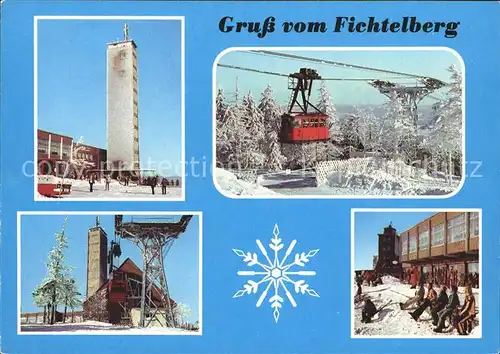 Fichtelberg Oberwiesenthal Seilbahn  Kat. Oberwiesenthal