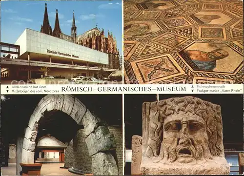 Koeln Rhein Roemisch Germanisches Museum Kat. Koeln