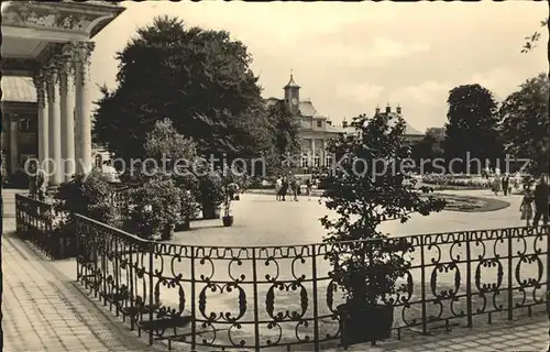 Pillnitz Neuer Palais Blick vom Bergpalais Kat. Dresden