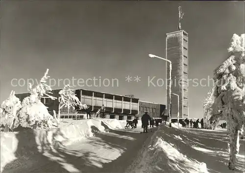 Oberwiesenthal Erzgebirge Gaststaette Fichtelberghaus Kat. Oberwiesenthal