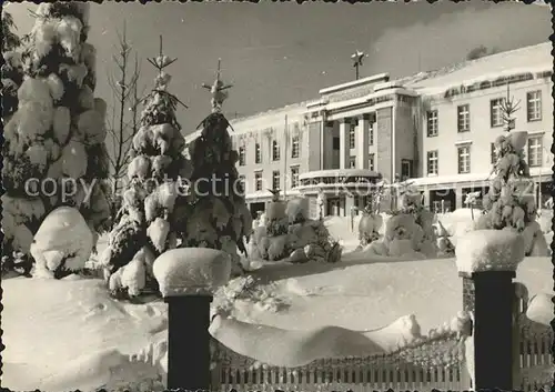 Antonshoehe Breitenbrunn Erzgebirge Sanatorium Kat. Breitenbrunn Erzgebirge